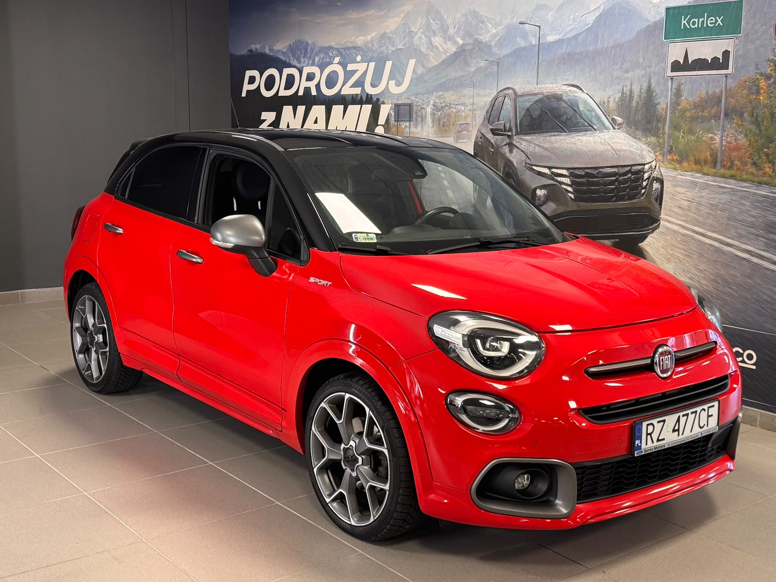 FIAT 500X 2021 - używany, 69 399 km, Benzyna · Karlex Rumia (Trójmiasto)